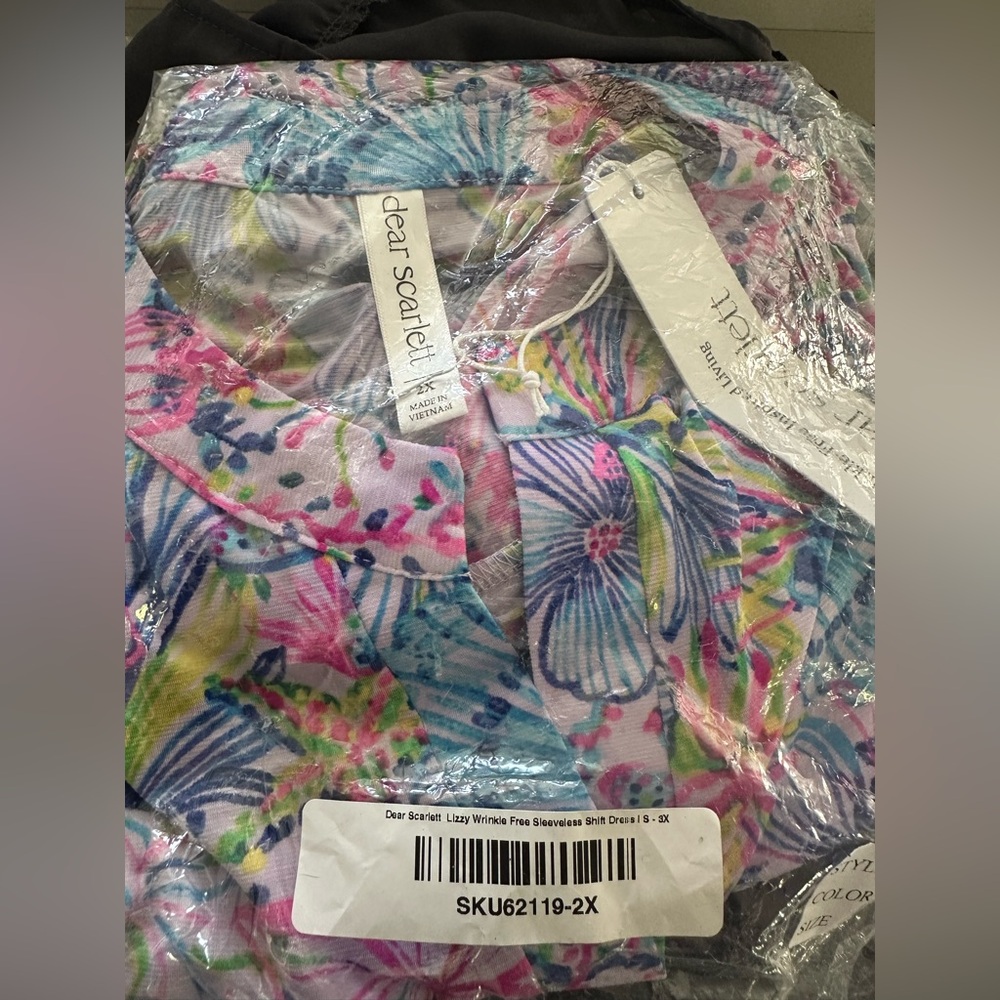 Scarlett Women's Floral Mini Dress - Pink and Blue - Picture 4 of 5